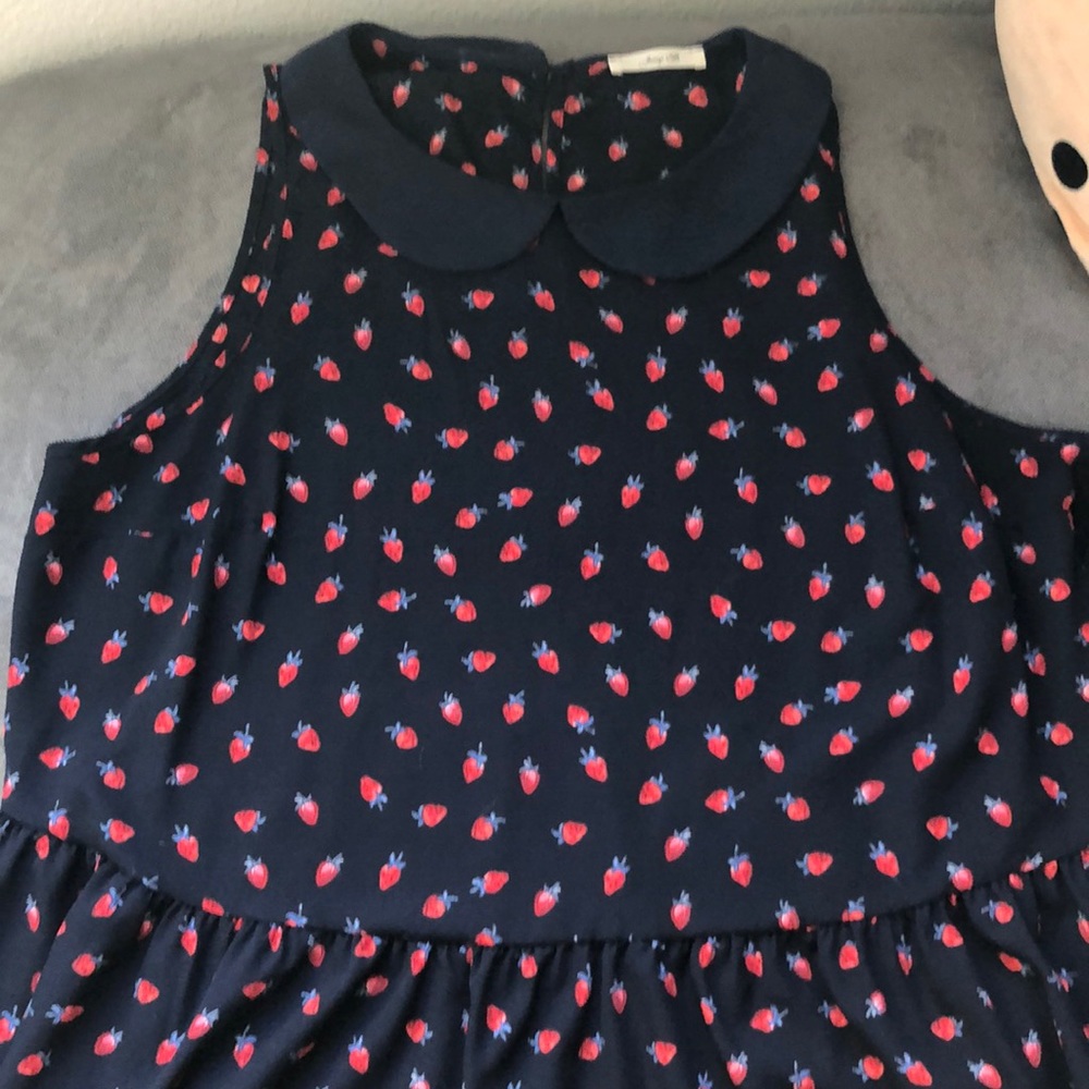 ModCloth Sleeveless Strawberry Top